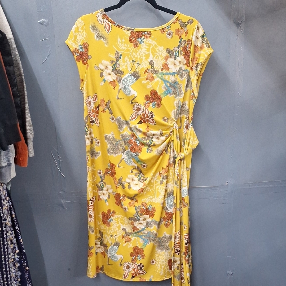 Floral Yellow Dress